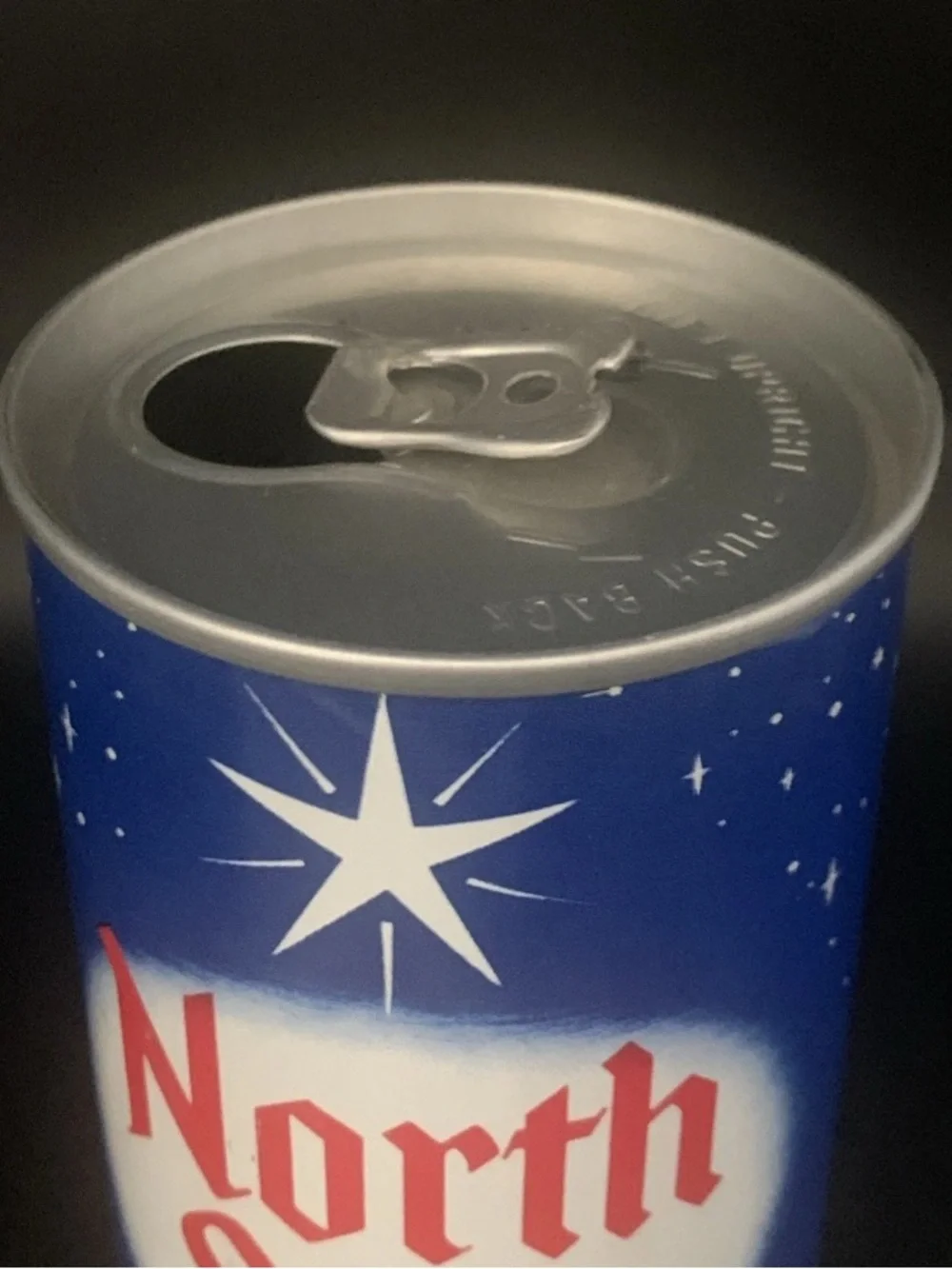 Vintage Beer Can North Star Beer Tab Empty Steel Can Cold Spring Brewing
